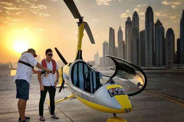 خرید بلیط پرواز جایروکوپتر در دبی