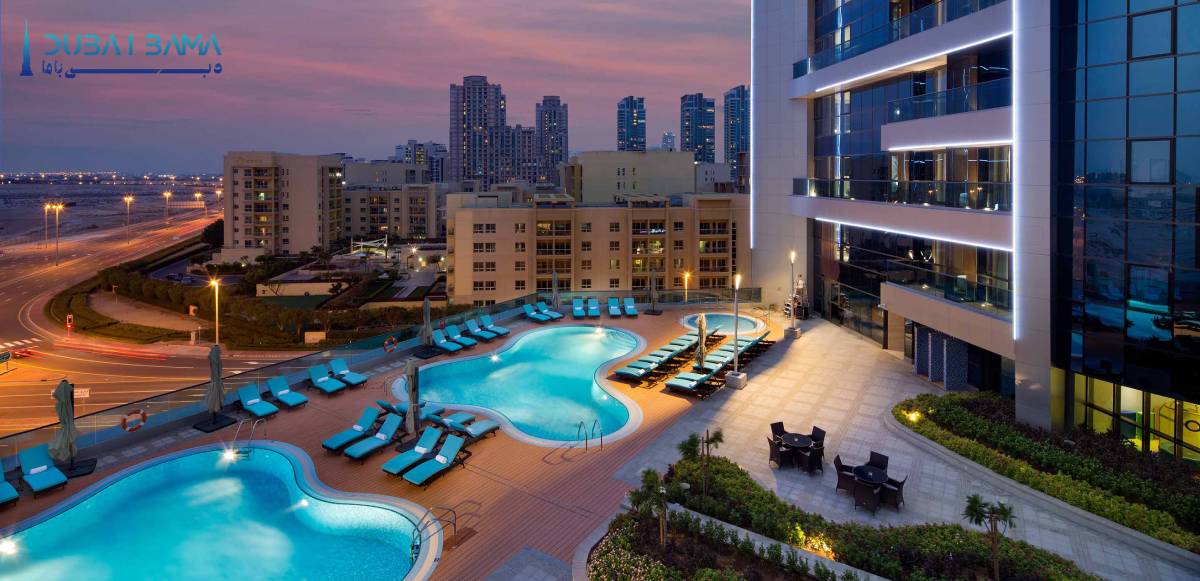 استخر و تفریحات آبی هتل میلینیوم پلازا دبی