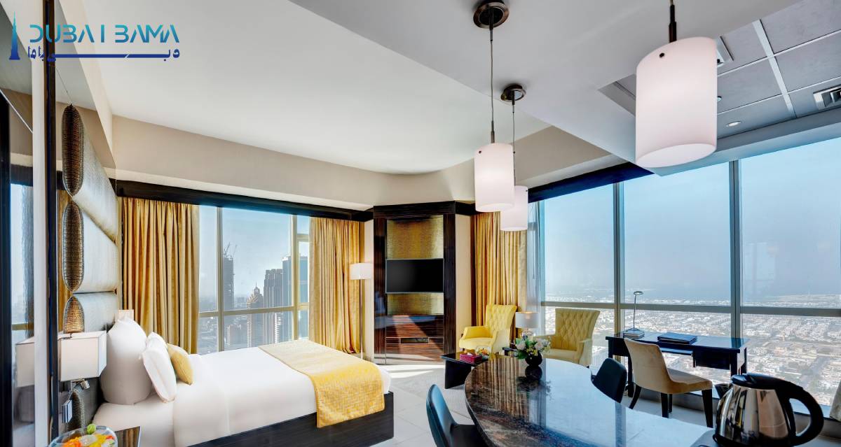 انواع اتاقهای هتل جوورا دبی و ویژگیهای هرکدام