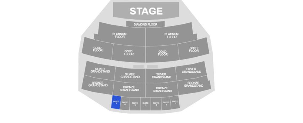 جایگاه اپرا کنسرت ماریا کری در ابوظبی