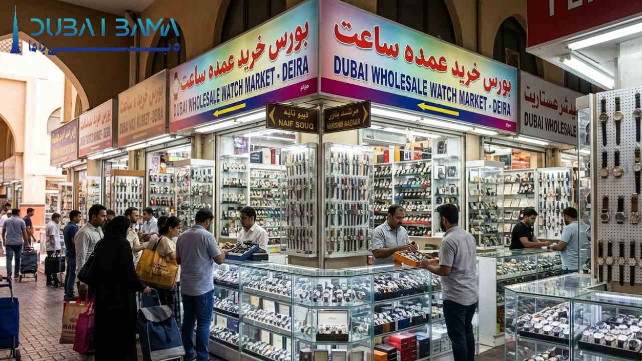 بورس خرید عمده ساعت در دبی کجاست؟
